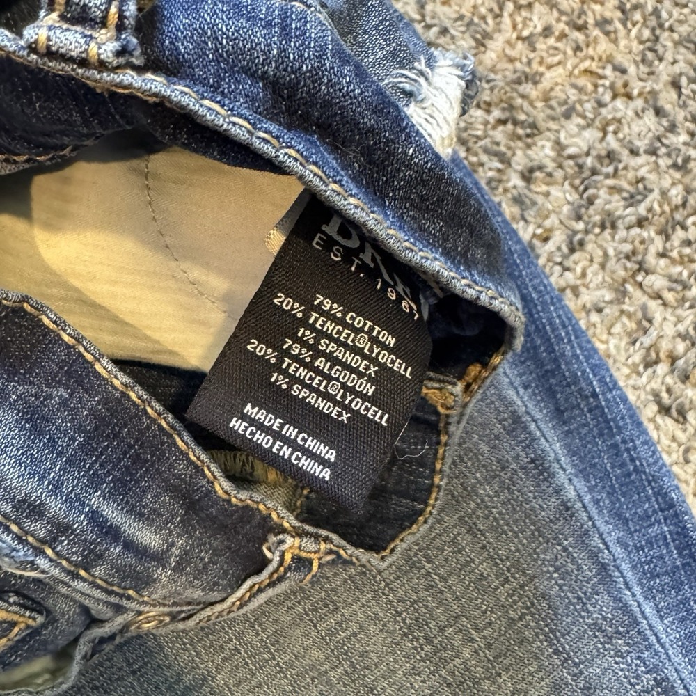Buckle BKE Jake Straight Mens 29x30 Denim Medium Wash Fit Jeans Fit 28x29 Y2k - Picture 4 of 9